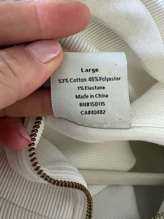 Varley Vine Half Zip Sweatshirt Size L - Picture 11 of 11